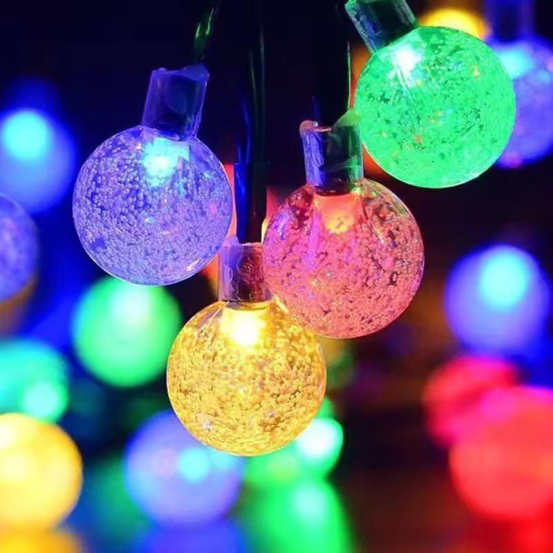 Crystal Bubble Ball String Fairy Lights 3 Meter 14 LED Lights | Multicolor