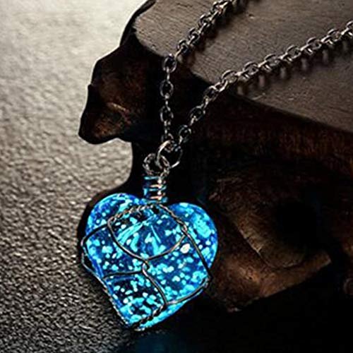 Montana Blue Heart Crystal Pendant | Shine Brighter | Valentine Gift